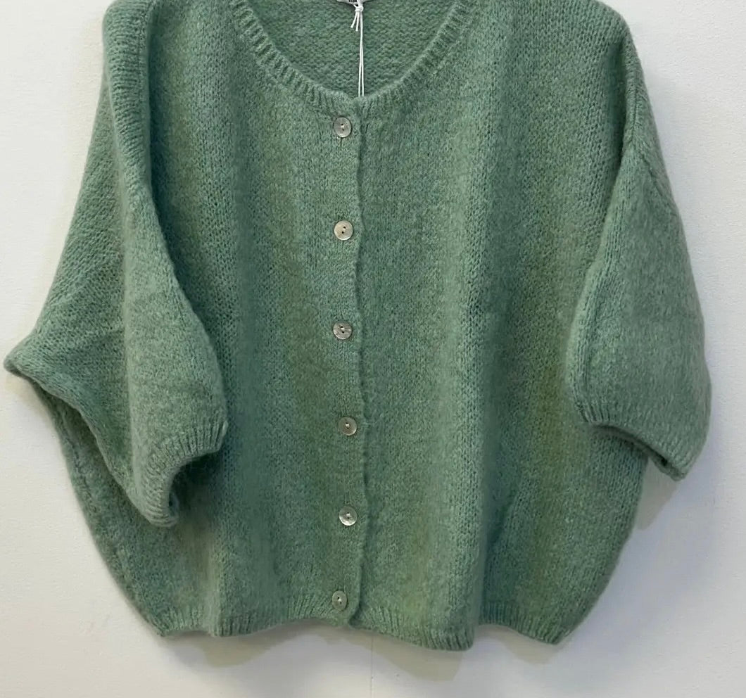 23 colours short sleeve cardigan