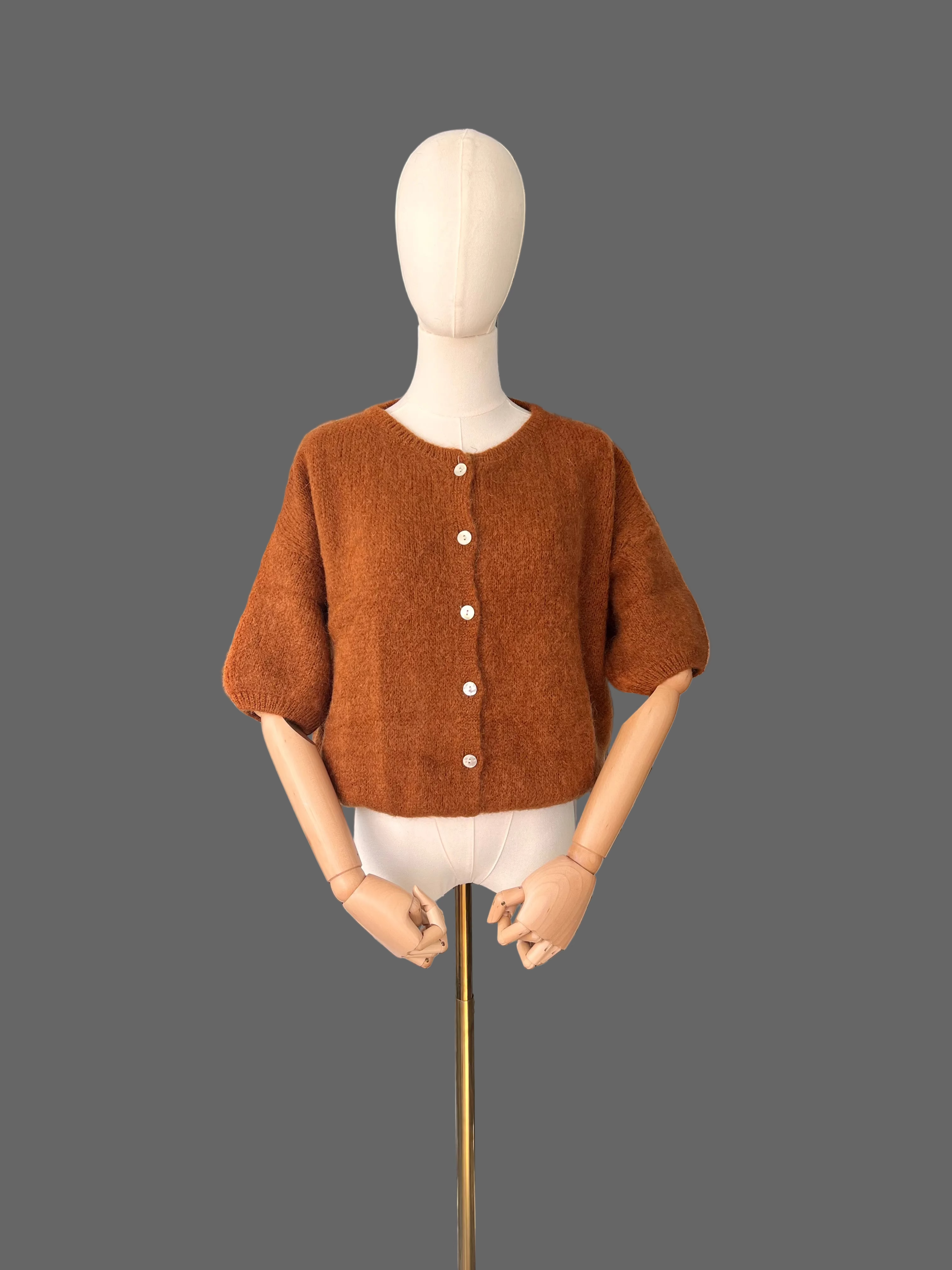 23 colours short sleeve cardigan