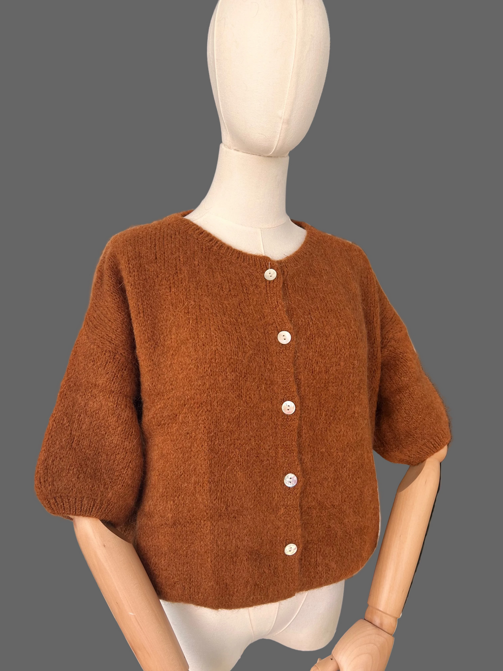 23 colours short sleeve cardigan