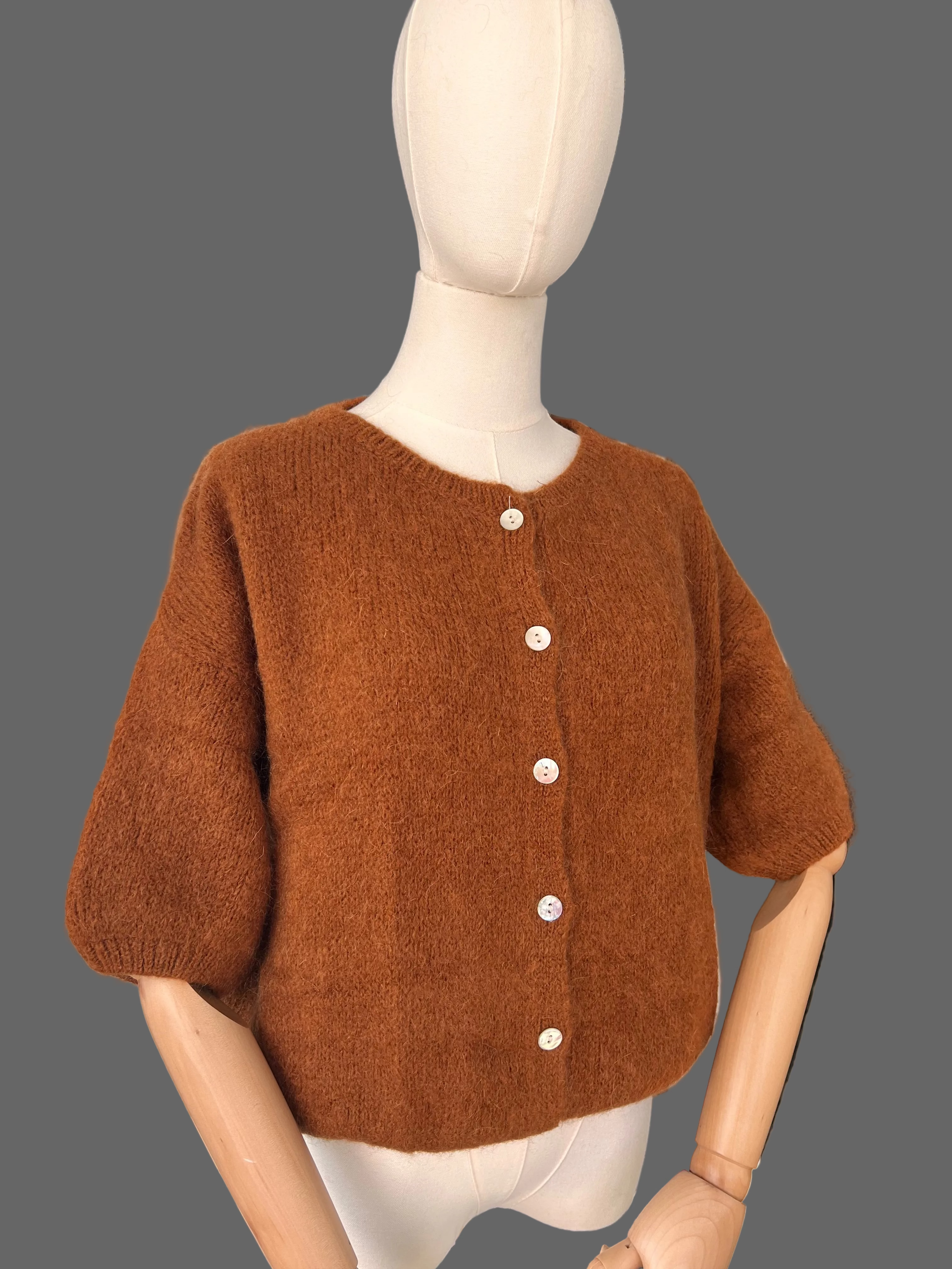 23 colours short sleeve cardigan