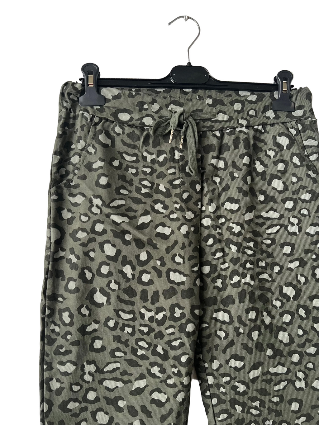 Women's Khaki Stretch Trousers