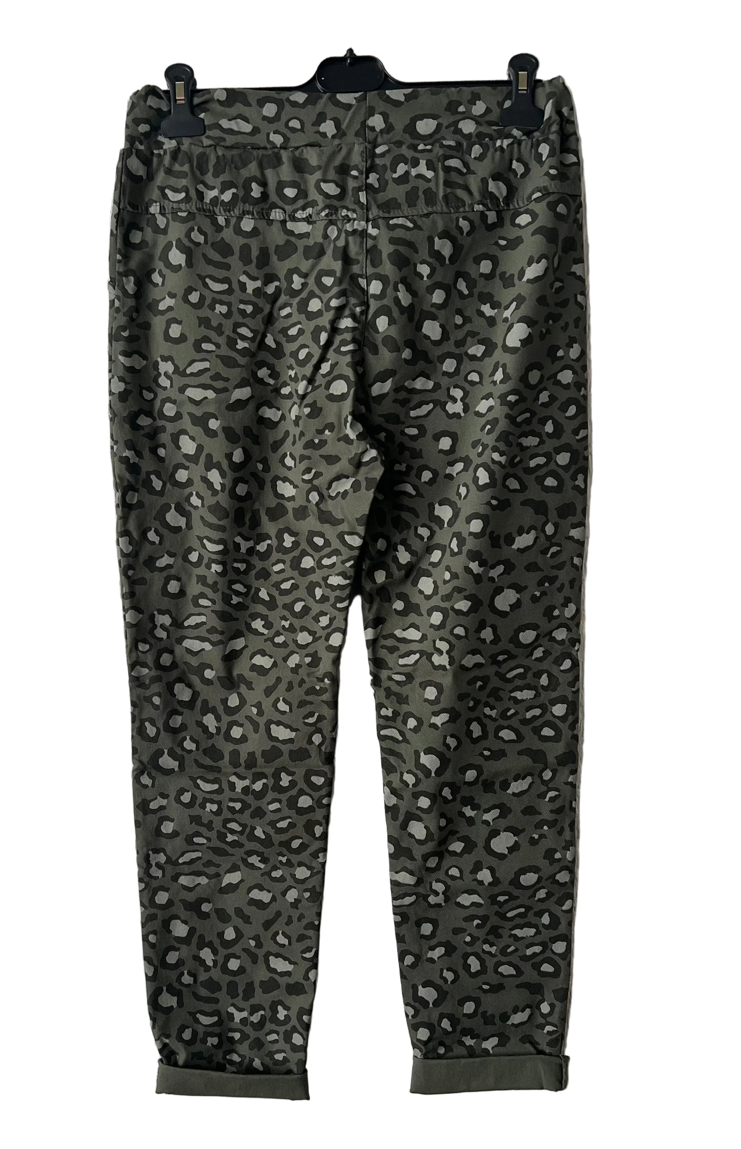 Women's Khaki Stretch Trousers