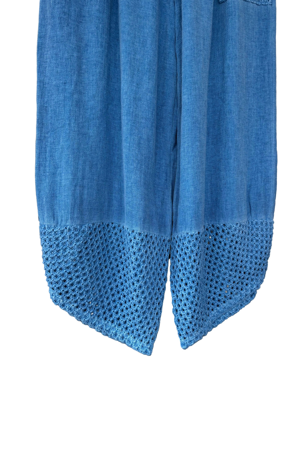 Women's Cornflower Blue Trousers with pockets