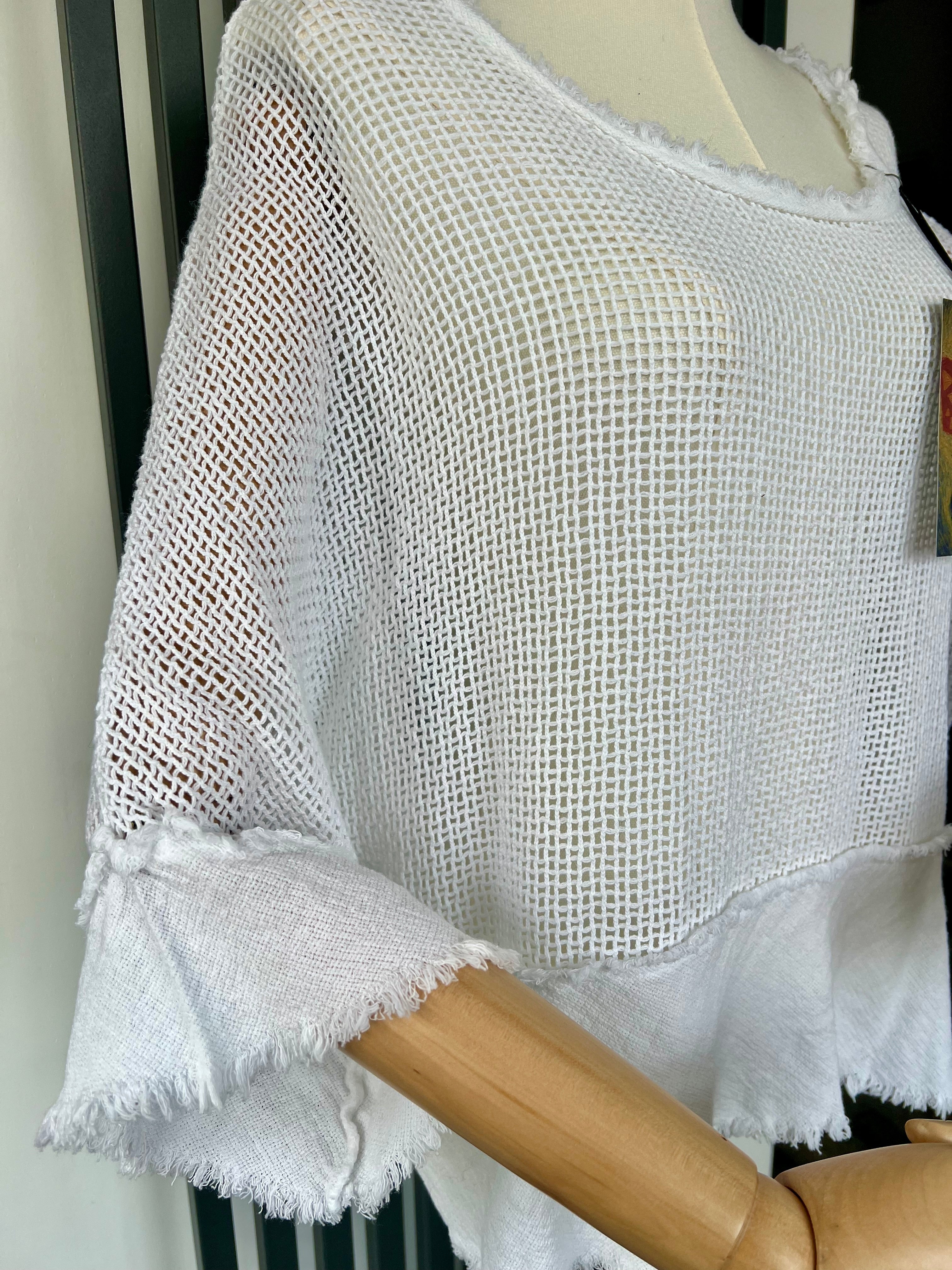 Women's Short Sleeve White T-Shirt 