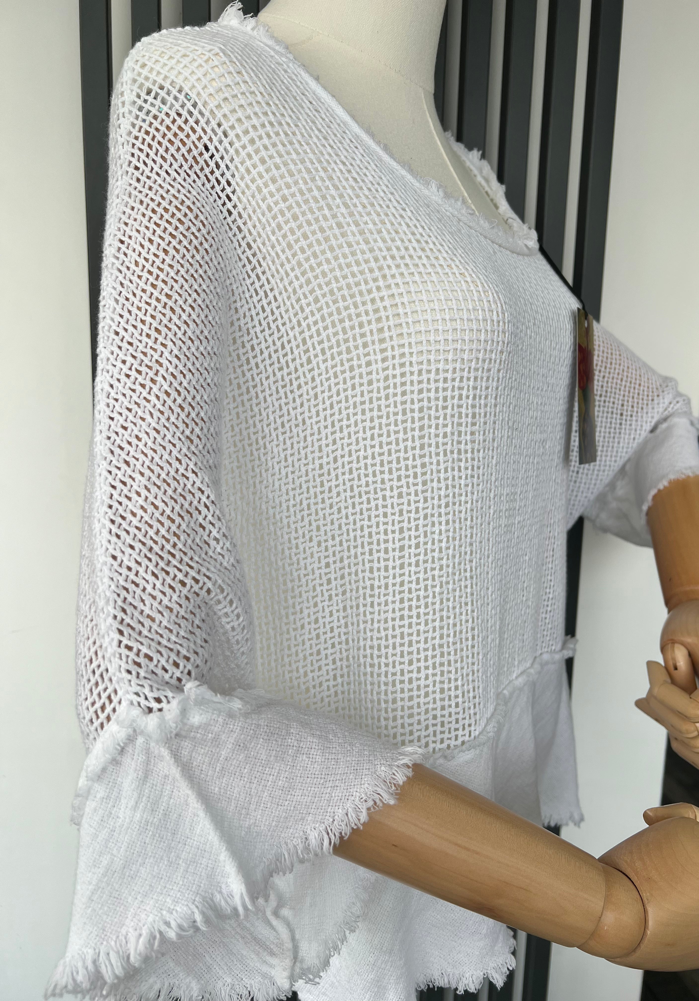 Women's Short Sleeve White T-Shirt 