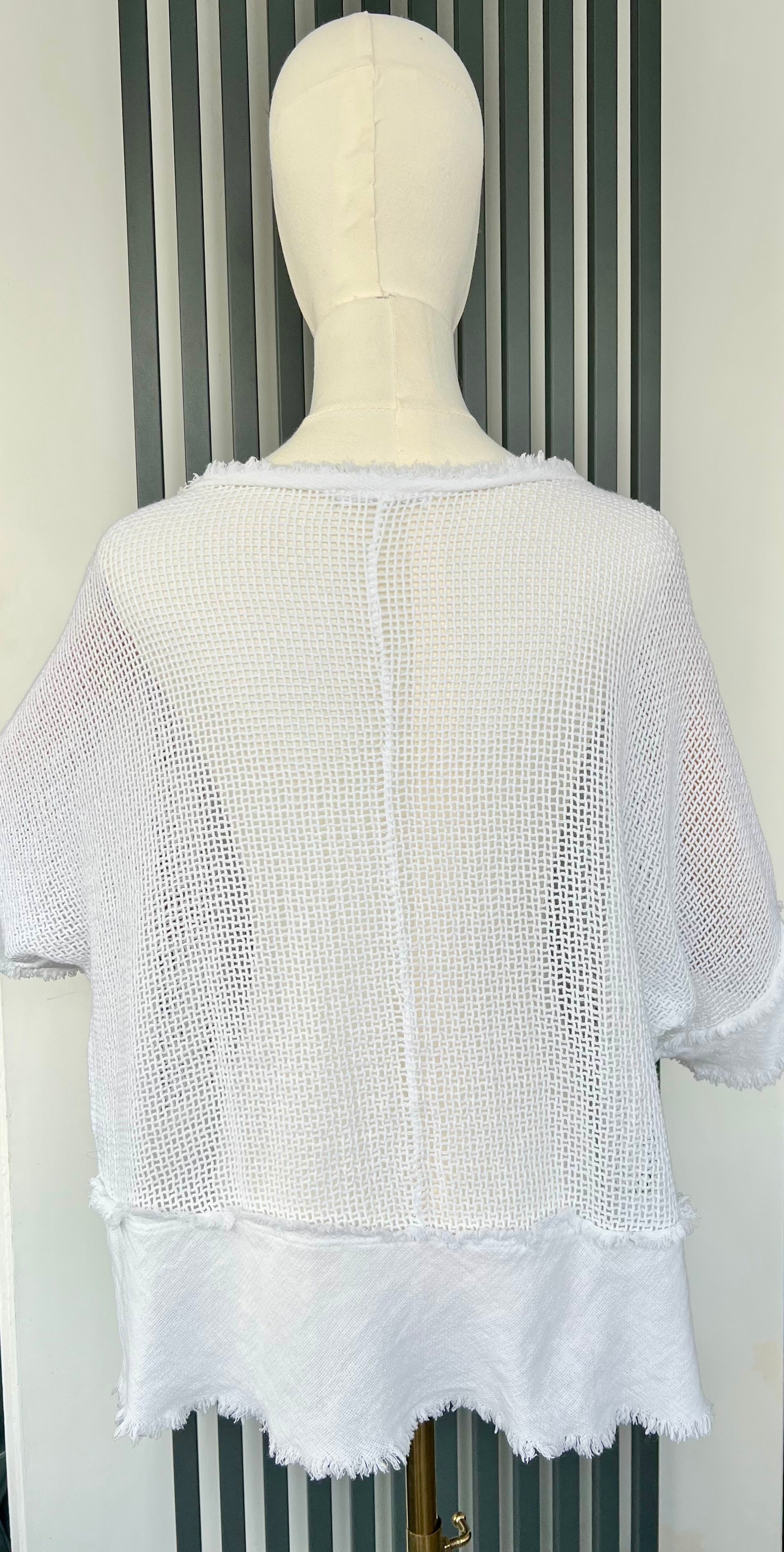 Women's Short Sleeve White T-Shirt 