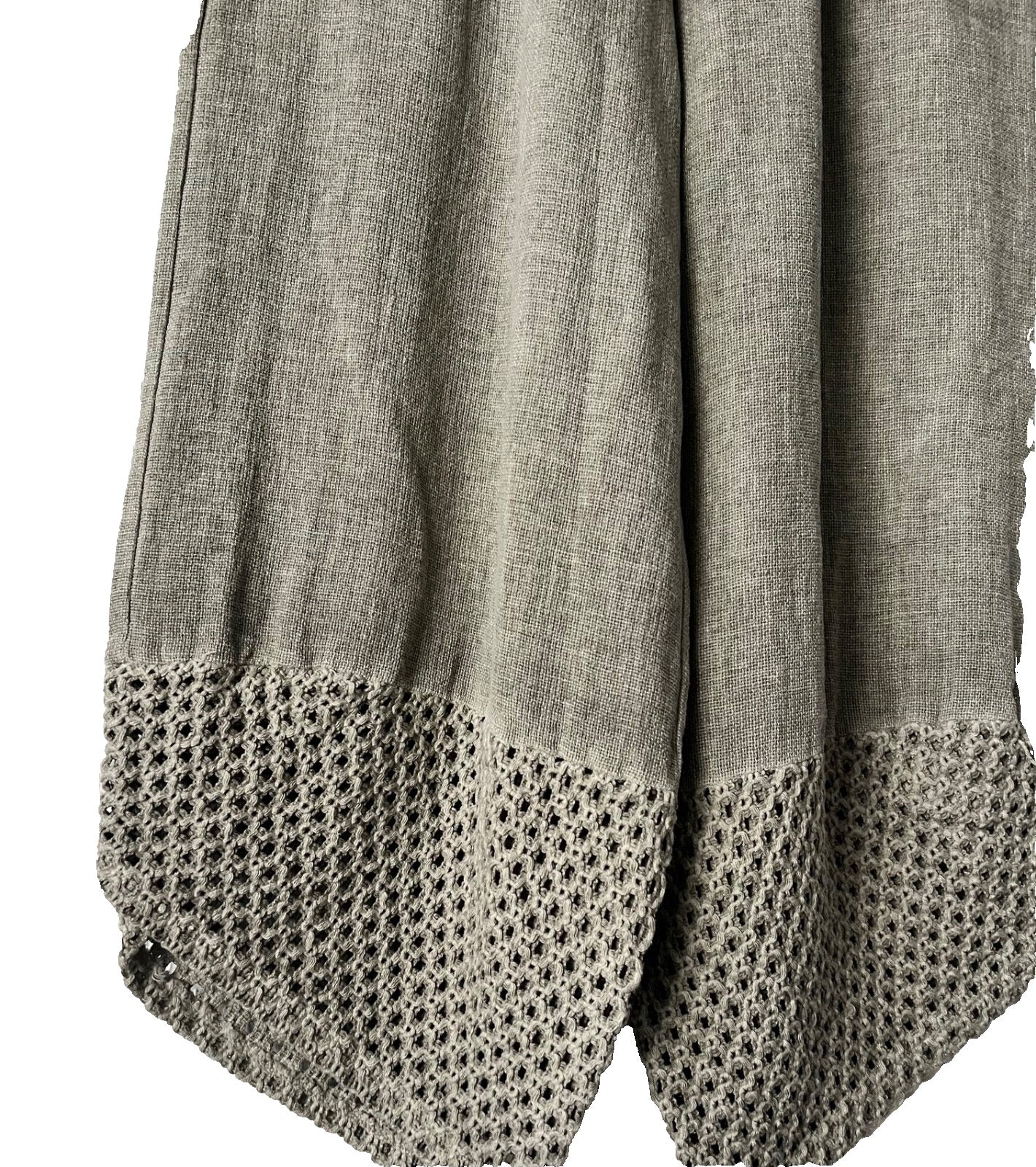 Women's pale khaki Trousers with pockets