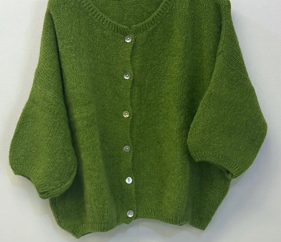 23 colours short sleeve cardigan