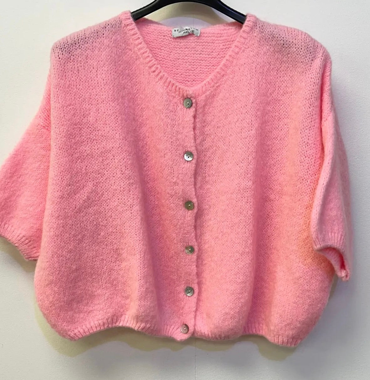 23 colours short sleeve cardigan