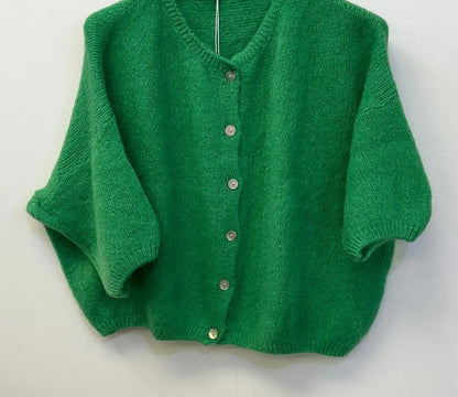 23 colours short sleeve cardigan