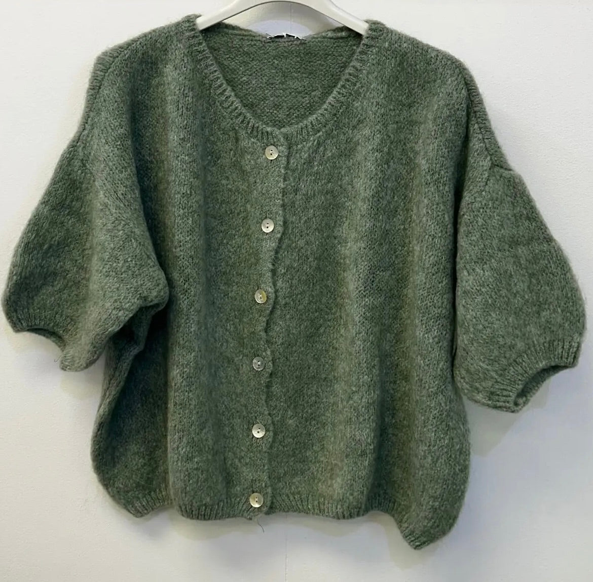 23 colours short sleeve cardigan