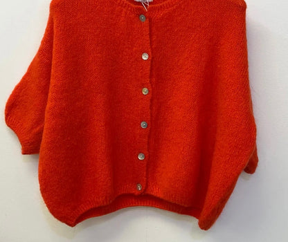 23 colours short sleeve cardigan