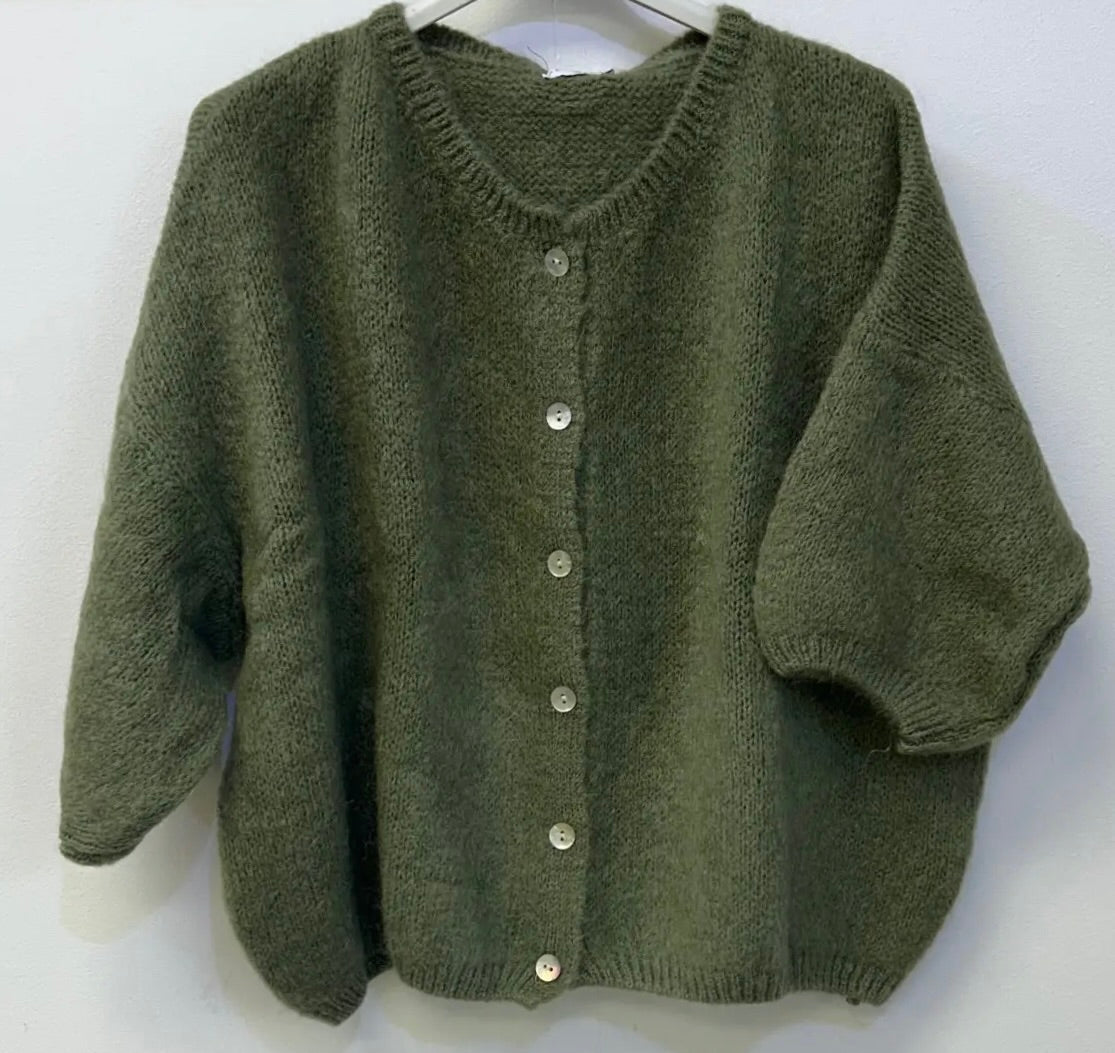 23 colours short sleeve cardigan