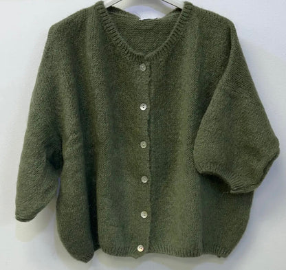 23 colours short sleeve cardigan