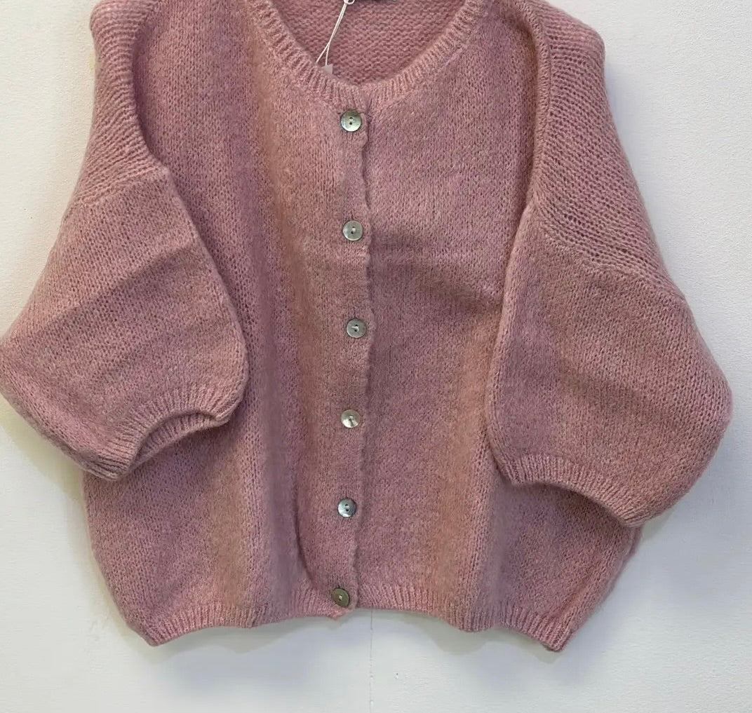 23 colours short sleeve cardigan