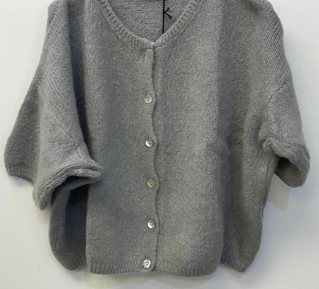 23 colours short sleeve cardigan