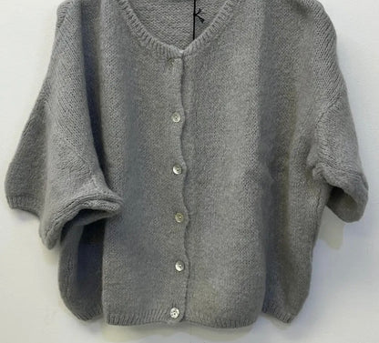 23 colours short sleeve cardigan