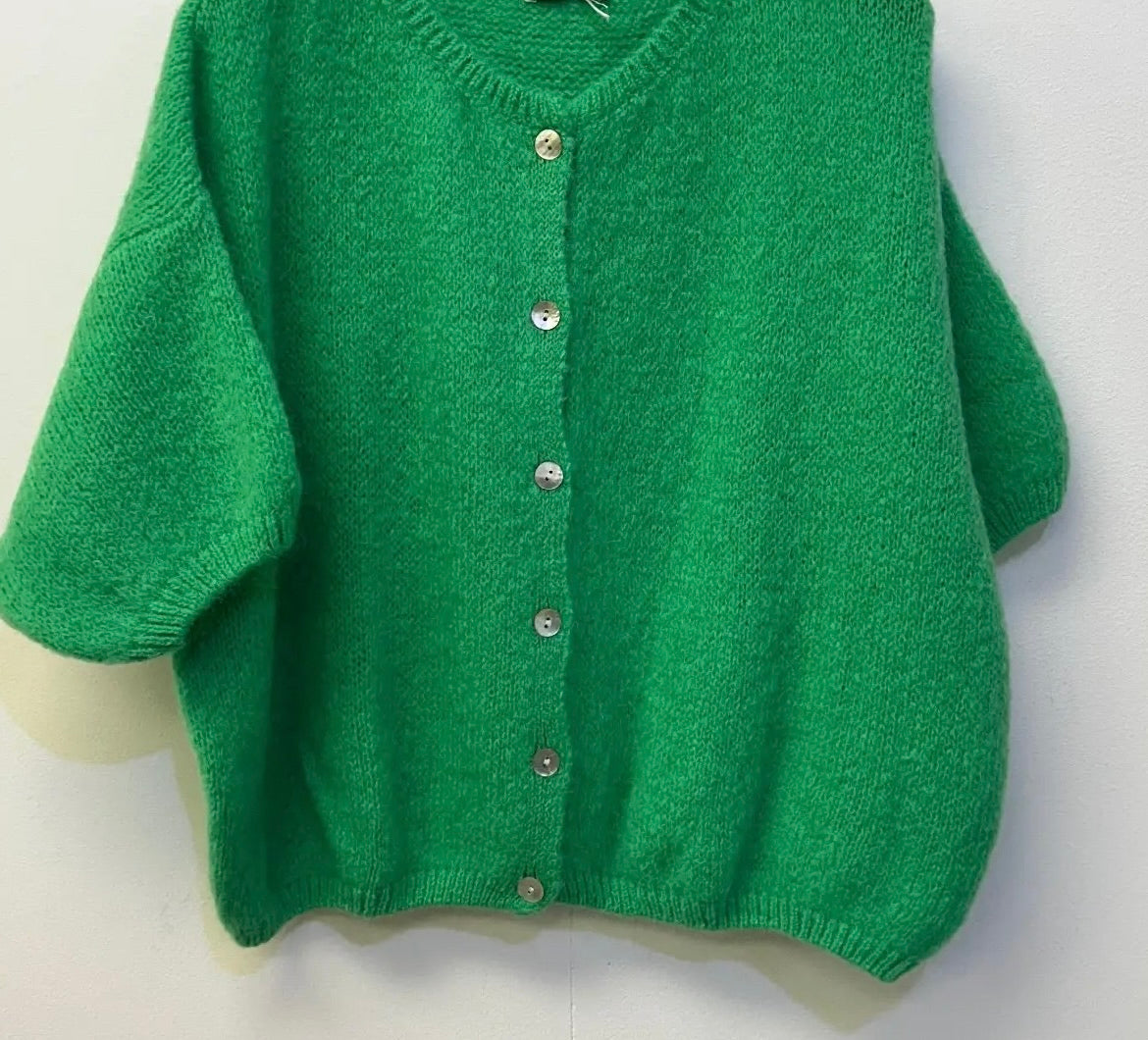 23 colours short sleeve cardigan
