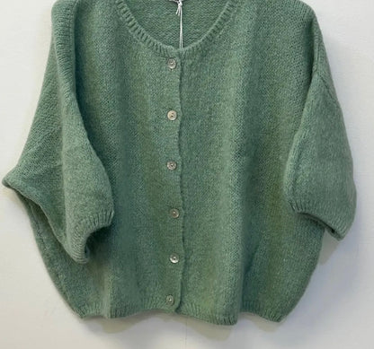 23 colours short sleeve cardigan