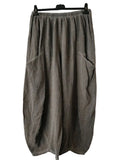 Grey balloon style trousers